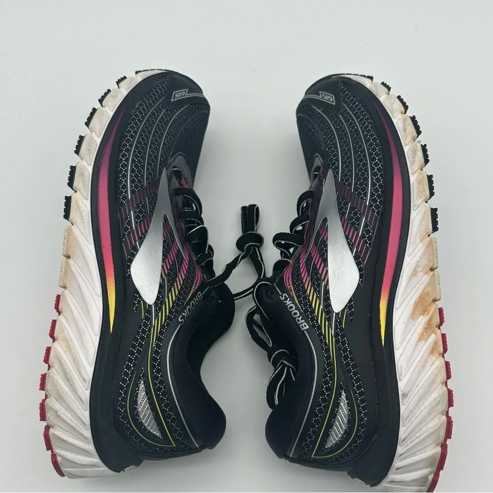 Brooks Glycerin Women's Neutral Running Shoes in Black and Pink